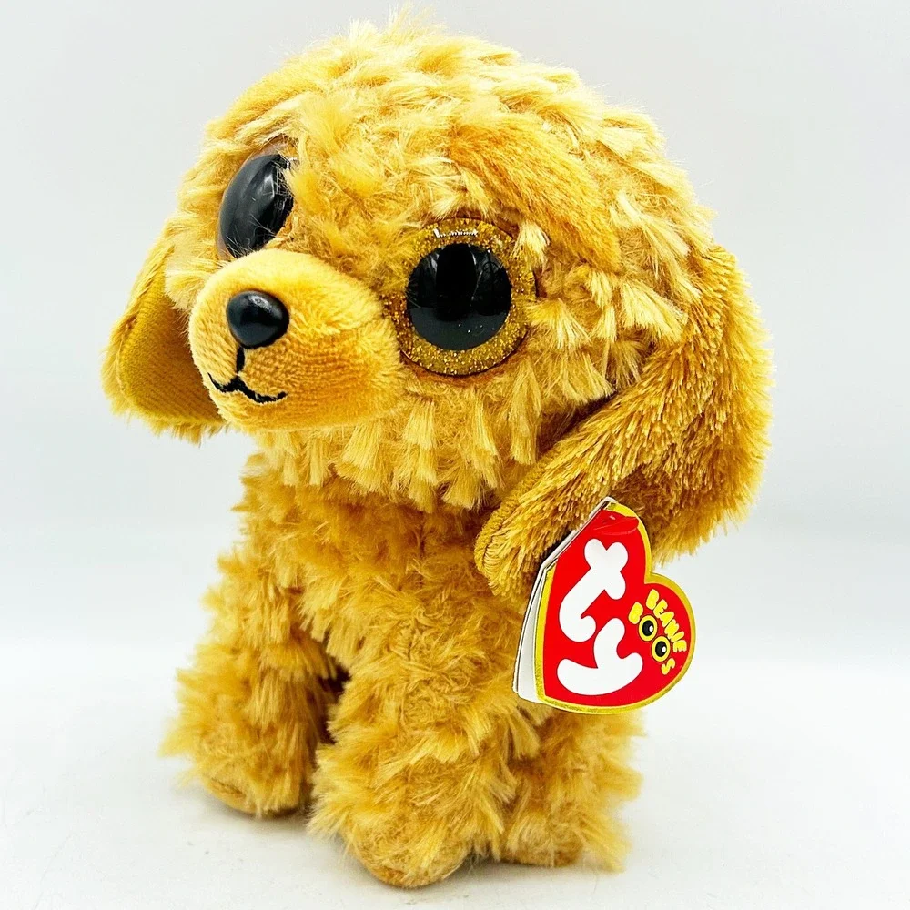 Ty Beanie Boos Noodles Golden Poodle Dog 6